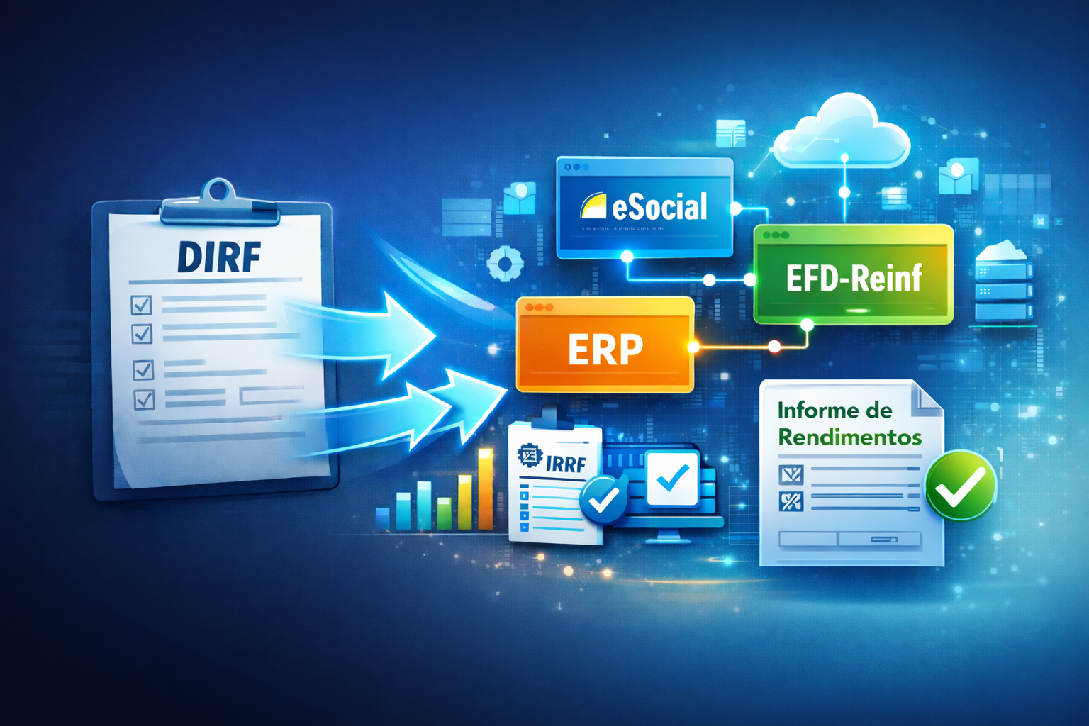 Informe de rendimentos ap�s a extin��o da DIRF