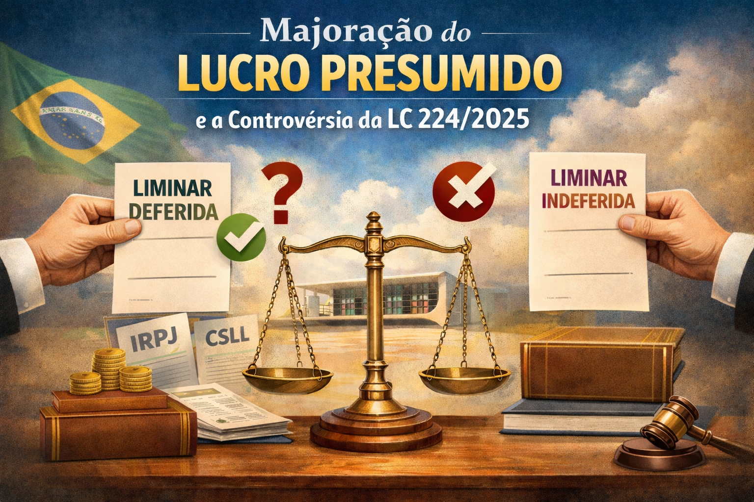 Lucro Presumido: As primeiras decis�es judiciais sobre a majora��o da LC 224/2025