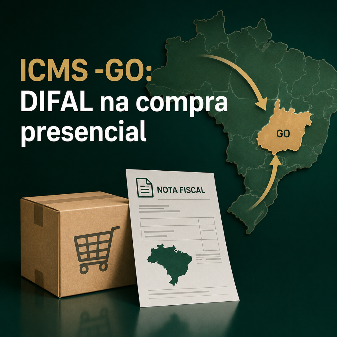 DIFAL nas opera��es presenciais de aquisi��o de mercadorias