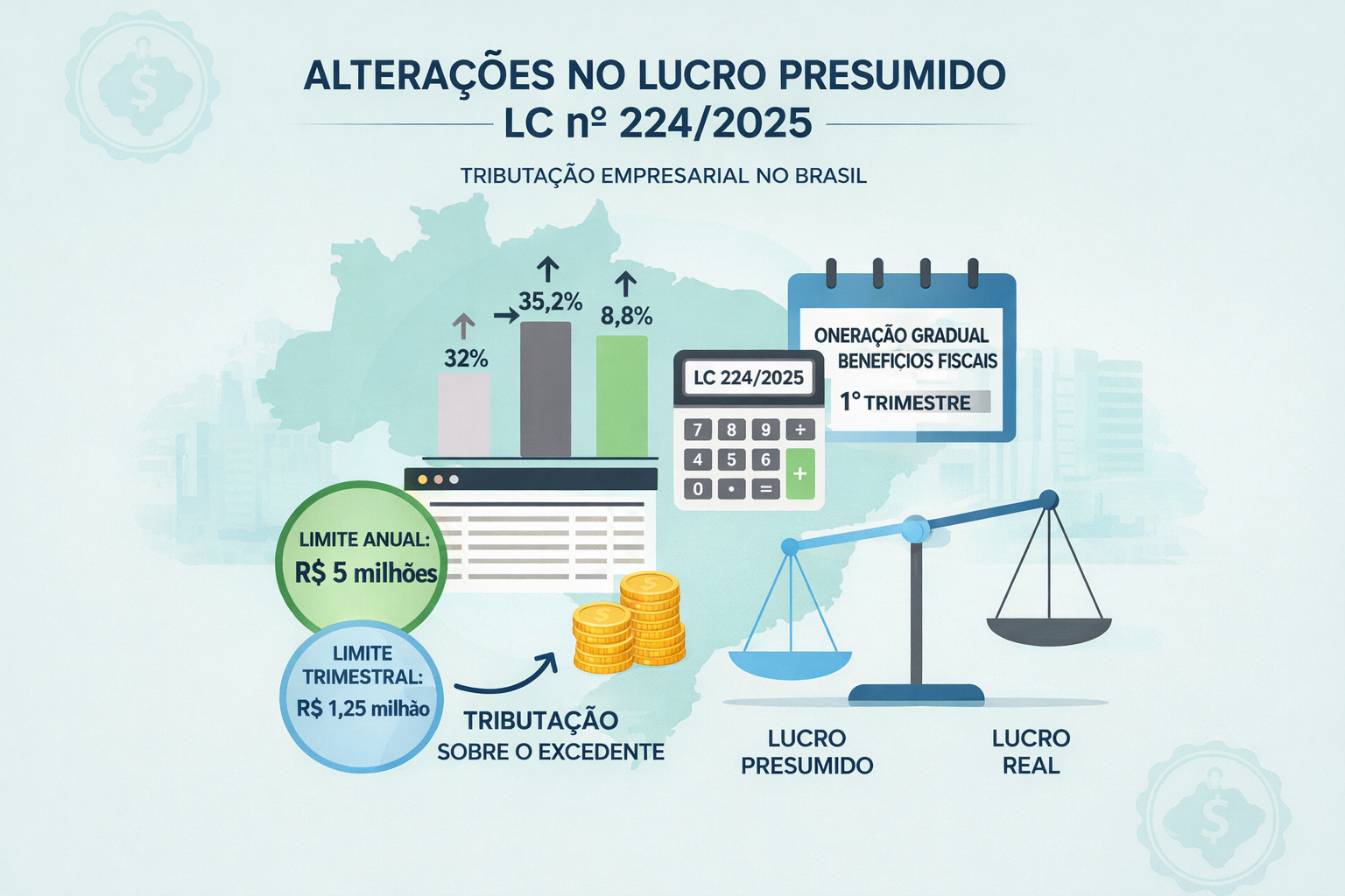 LC 224 e o novo Lucro Presumido para 2026