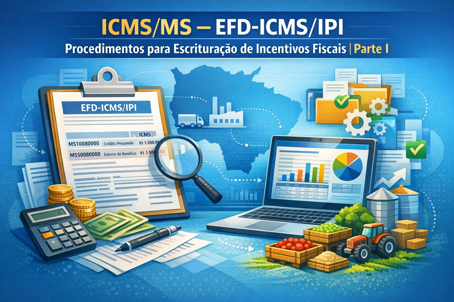 ICMS/MS � EFD-ICMS/IPI procedimentos para escritura��o de incentivos fiscais | Parte I